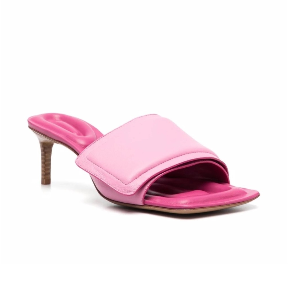 Jacquemus Pink les mules piscine sandals - Picture 3 of 8
